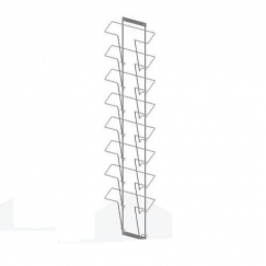 Дисплей 8 ячеек А4 вертикальный (стальная проволока d=4 и 6 мм, стальной лист).