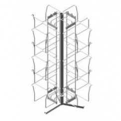 Стенд настольный вращ.  для колготок 12 ячеек